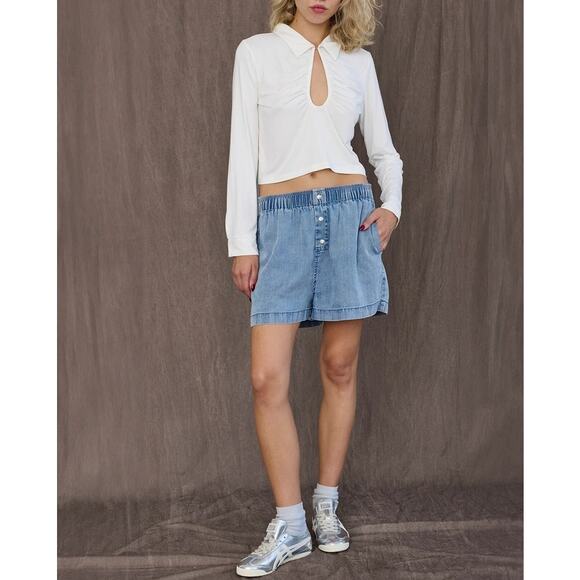 TT Studios - Rocky Boxer Shorts in Canal Street Blue - Picture 4 of 4